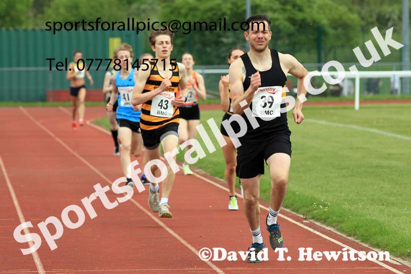 BMC 800 metres, Monday, May 9th, BMC Chester le Street, County Durham. Photo: David T. Hewitson/Sports for All Pics